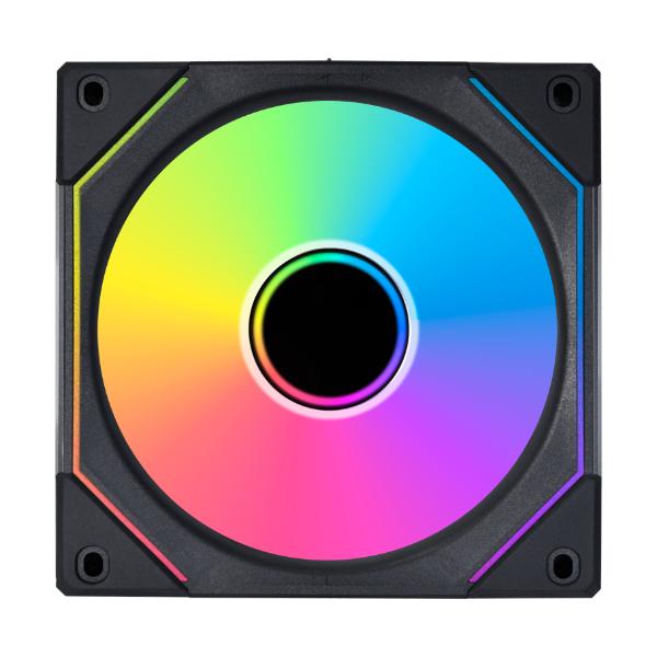 Ventoinha Lian Li Fan UNI FAN SL Infinity Mirror 120mm ARGB PWM / 12SLIN1B preto - imagem 2