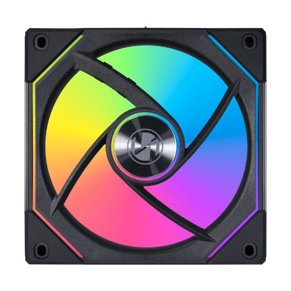 Ventoinha Lian Li Fan UNI FAN SL Infinity Mirror 120mm ARGB PWM / 12SLIN1B preto - imagem 3