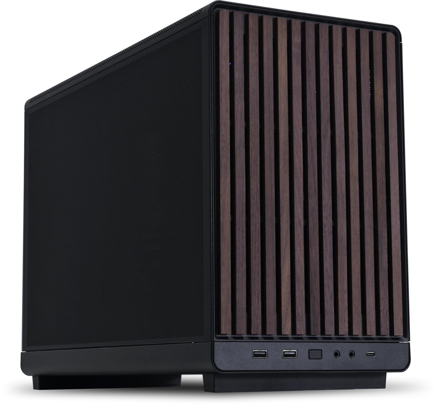 Caixa de Computador Lian Li A3-mATX Wood / A3X-WD Black, wood S