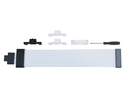 Cabo Lian Li Cables Strimer Sem fios 12+4-pin (12V-2X6) GPU ARGB Wide Extension / PW16-121W preto, transparent - imagem 6