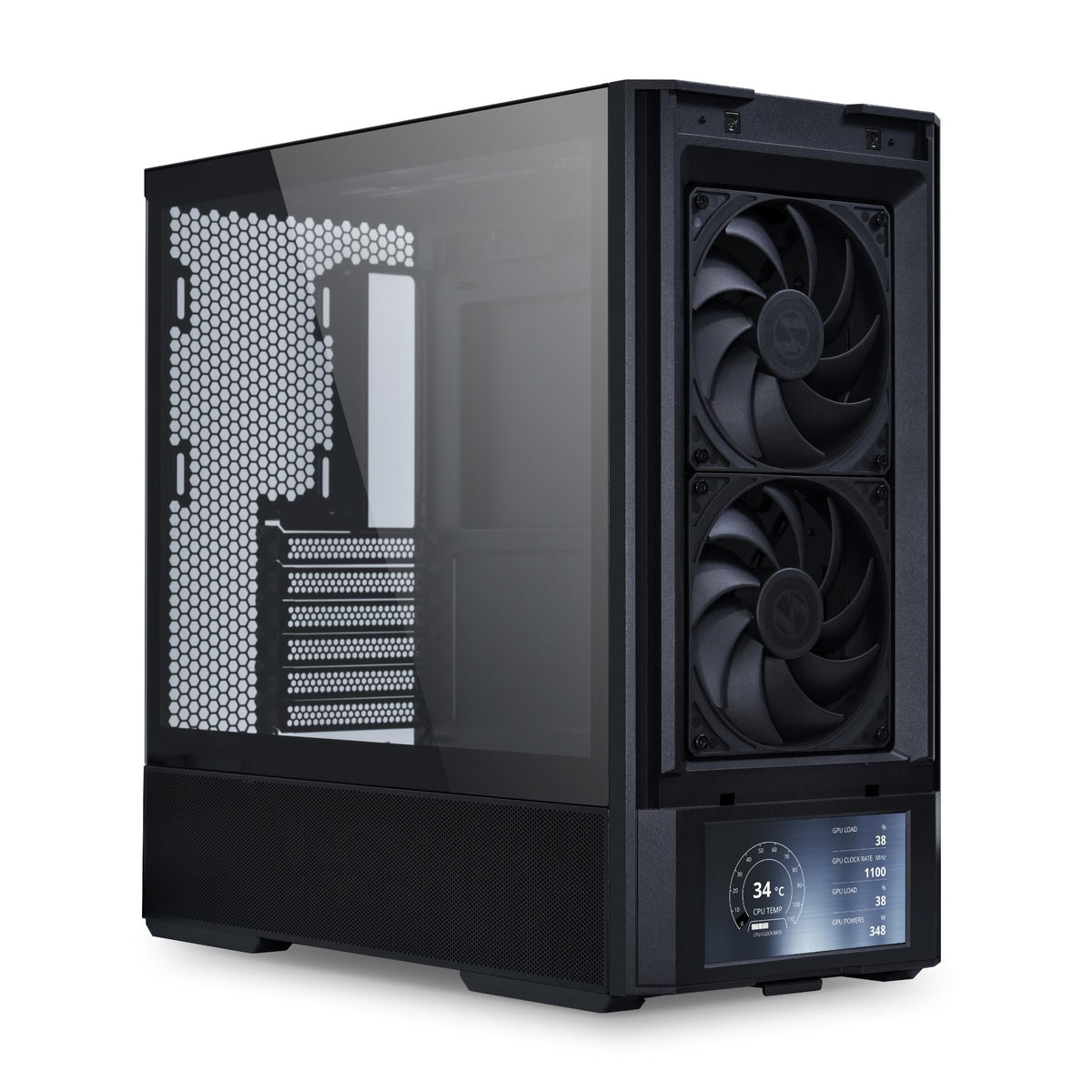 Caixa de Computador Lian Li Lancool 207 Digital / LAN207DX preto - imagem 2