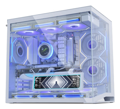 Caixa de Computador Lian Li 8.8" Universal IPS Ecrã / SM088W branco - imagem 10
