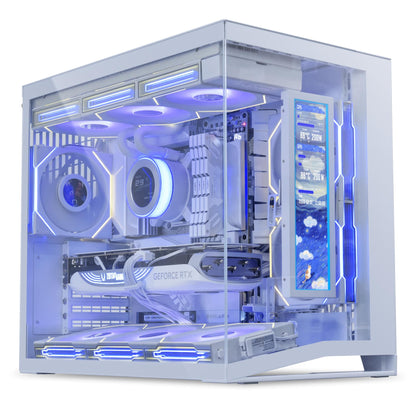 Caixa de Computador Lian Li 8.8" Universal IPS Ecrã / SM088W branco - imagem 11