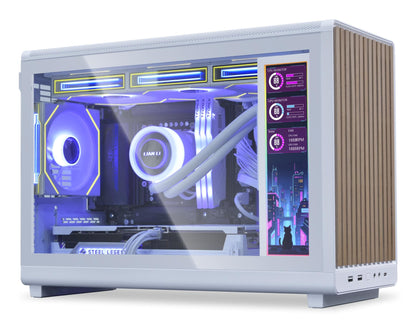 Caixa de Computador Lian Li 8.8" Universal IPS Ecrã / SM088W branco - imagem 8
