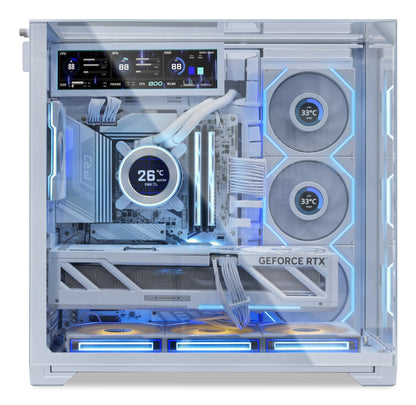 Caixa de Computador Lian Li 8.8" Universal IPS Ecrã / SM088W branco - imagem 9