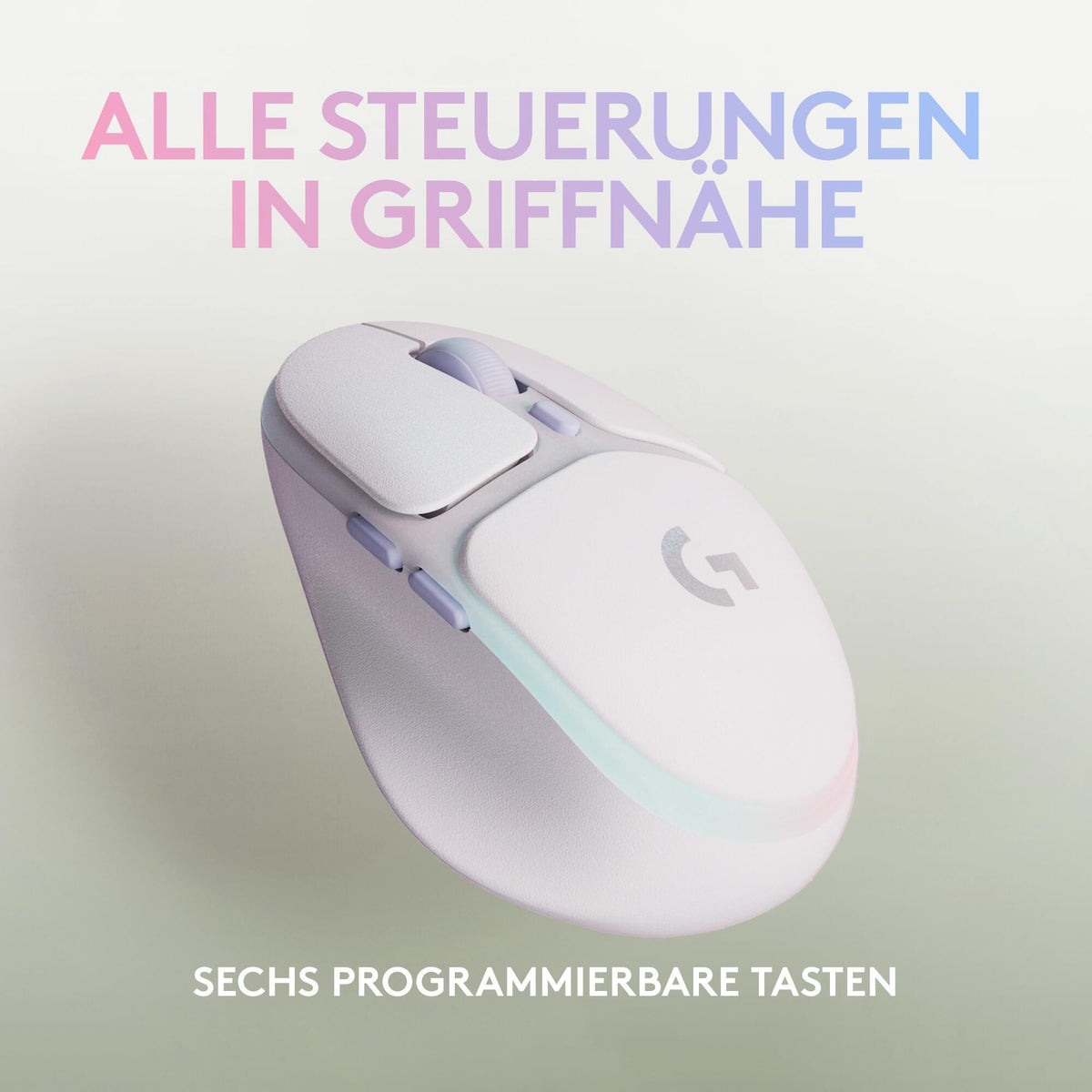 Rato Logitech G705 / 910-006367 branco - imagem 9