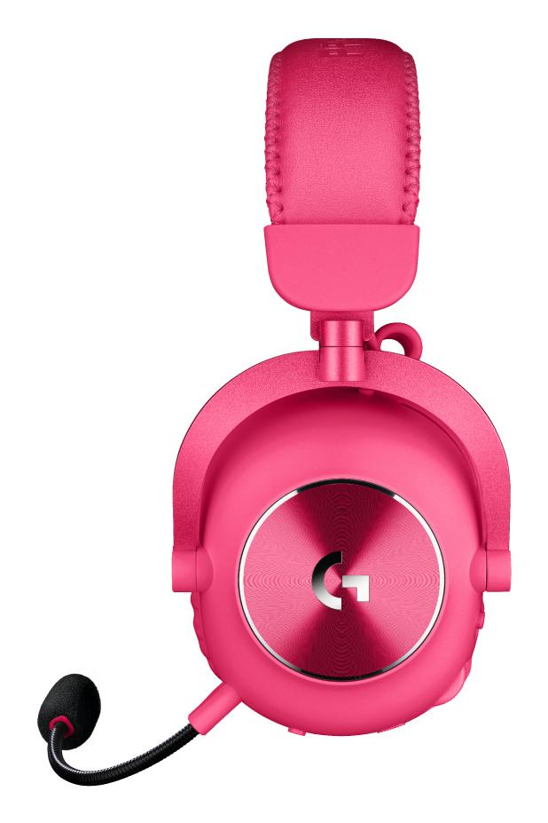Auscultadores Logitech Pro X 2 Lightspeed / 981-001275 Magenta - imagem 4