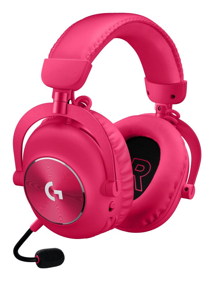 Auscultadores Logitech Pro X 2 Lightspeed / 981-001275 Magenta - imagem 7
