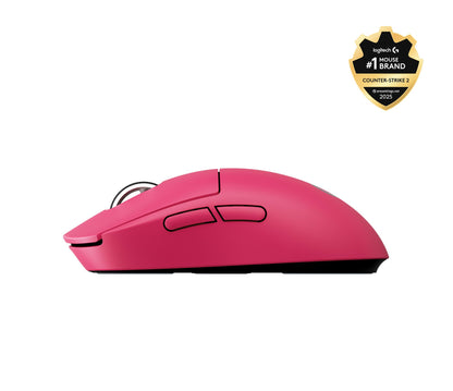 Rato Logitech G Pro X Superlight 2c Compact Lightspeed / 910-007545 rosa - imagem 3