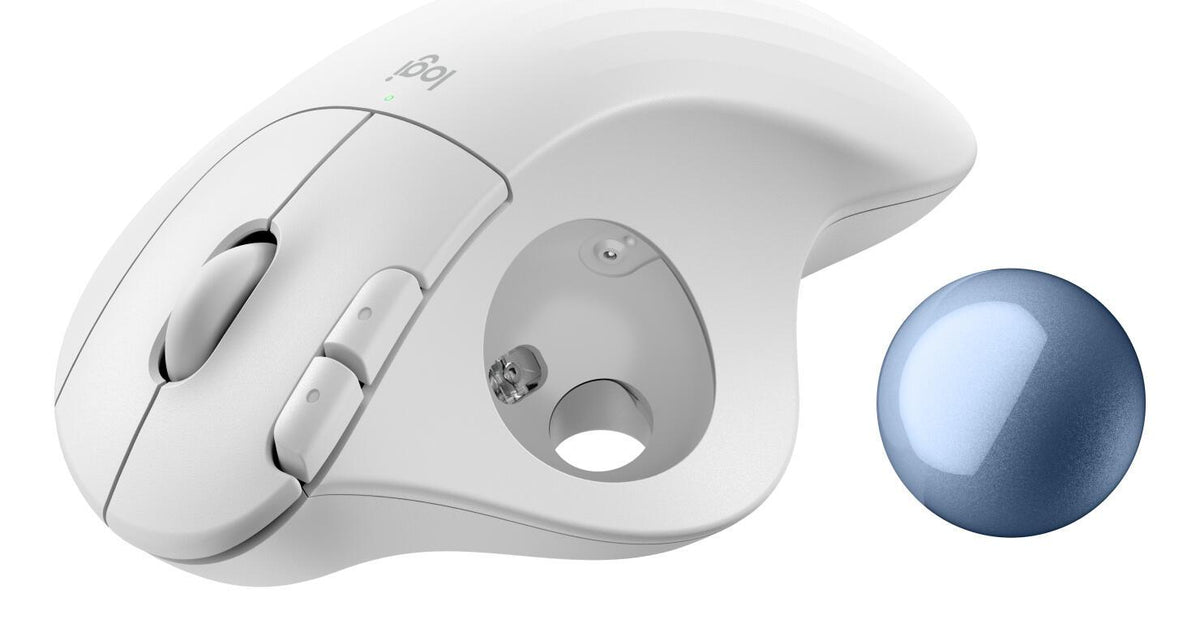 Rato Logitech ERGO M575S / 910-007030 azul, branco - imagem 12