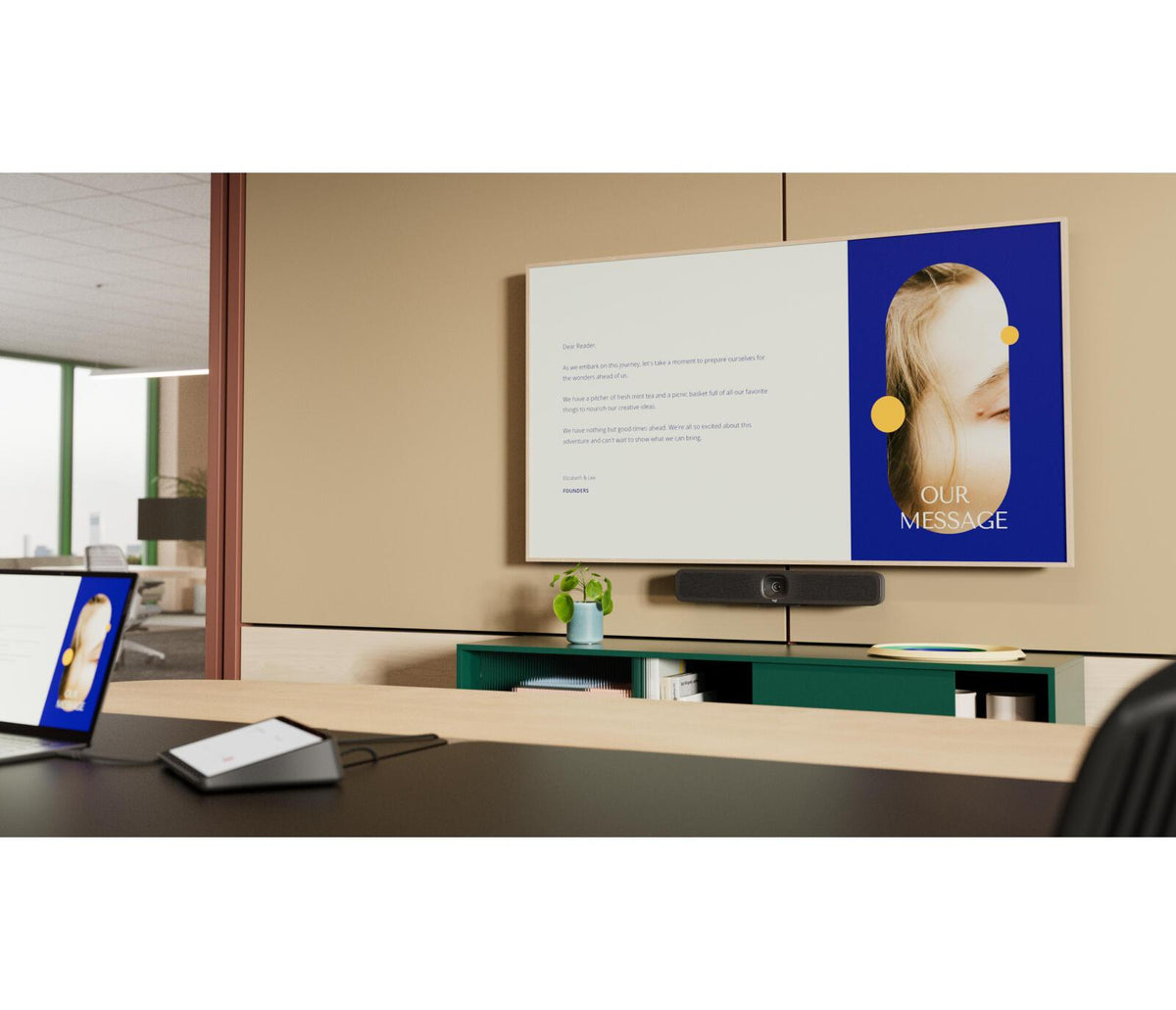 Sistema de Videoconferência Logitech Webcam MeetUp 2 / 960-001681 Graphite