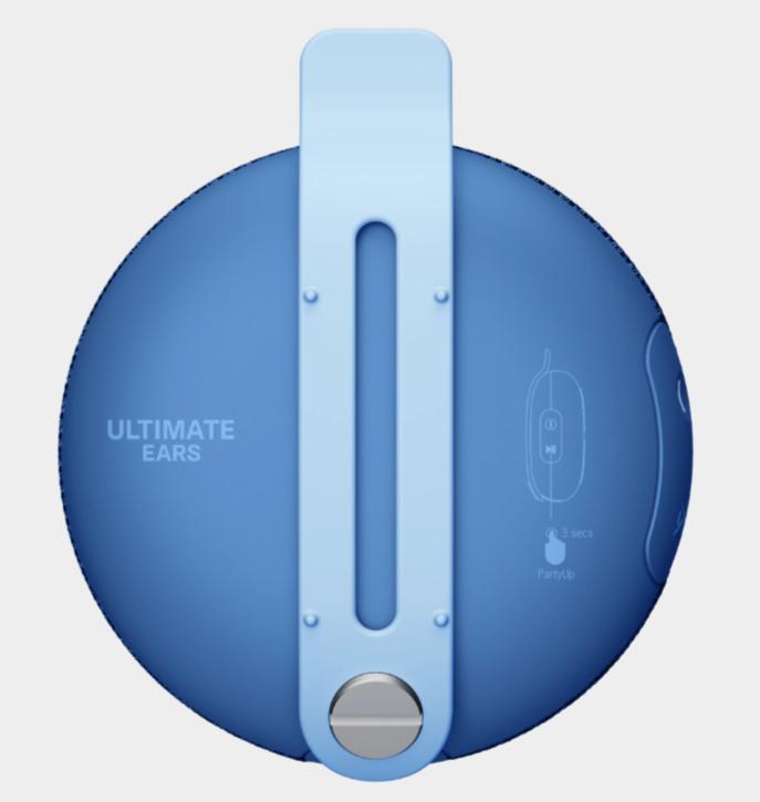Coluna Logitech Miniroll / 984-002022 azul - imagem 4
