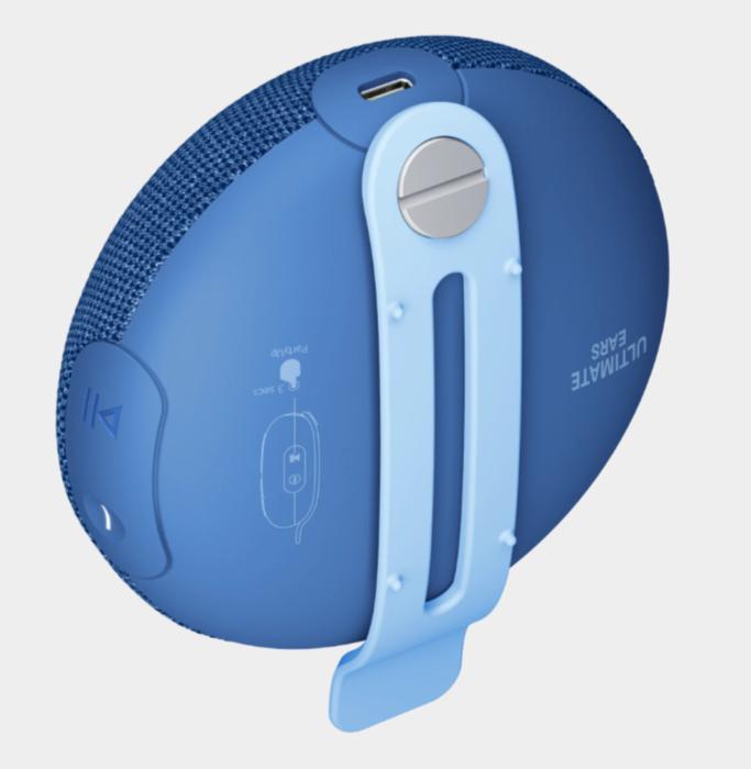 Coluna Logitech Miniroll / 984-002022 azul - imagem 5