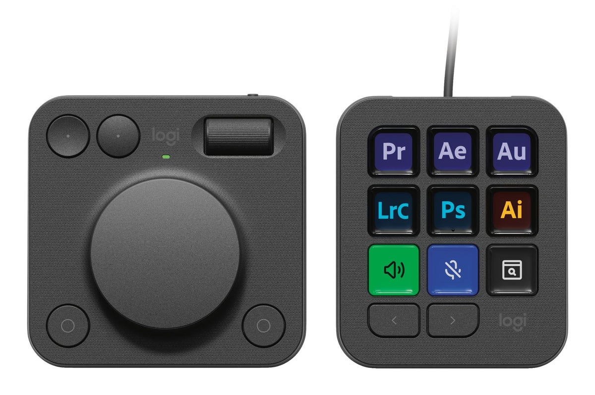 Comando de jogos Logitech MX Creative Console / 920-012931 Graphite - imagem 2
