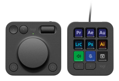 Comando de jogos Logitech MX Creative Console / 920-012931 Graphite - imagem 4
