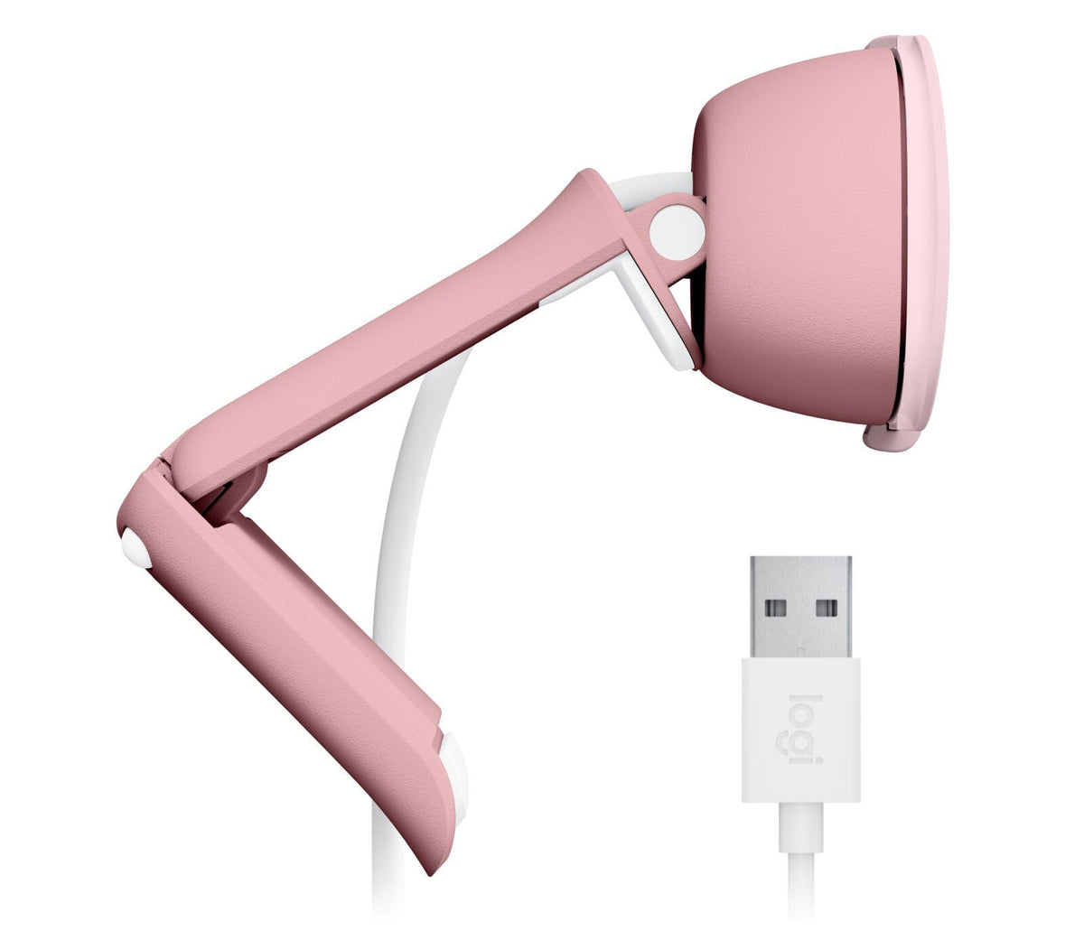 Webcam Logitech Brio 100 / 960-001623 Rosé - imagem 11