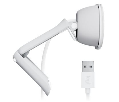 Webcam Logitech Brio 100 / 960-001617 branco - imagem 12