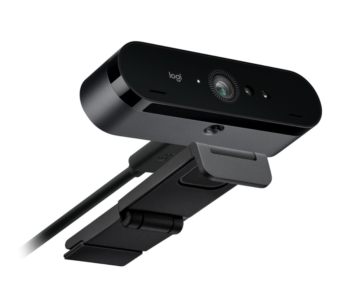 Webcam Logitech BRIO 4K / 960-001746 preto - imagem 6