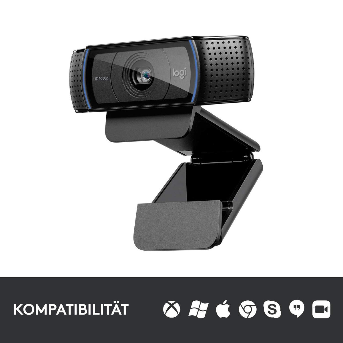 Webcam Logitech C920 Pro / 960-001055 preto - imagem 17