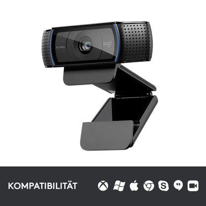 Webcam Logitech C920 Pro / 960-001055 preto - imagem 17