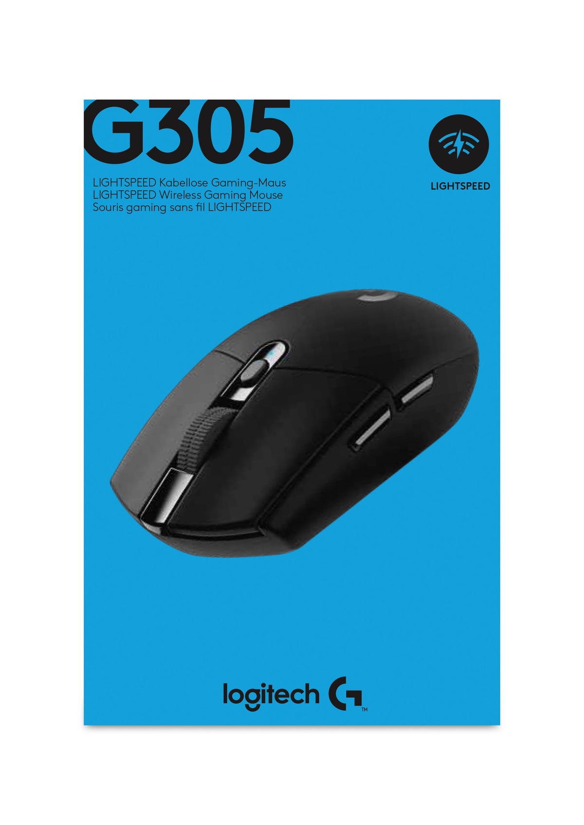 Rato Logitech G305 Lightspeed / 910-005282 preto - imagem 8