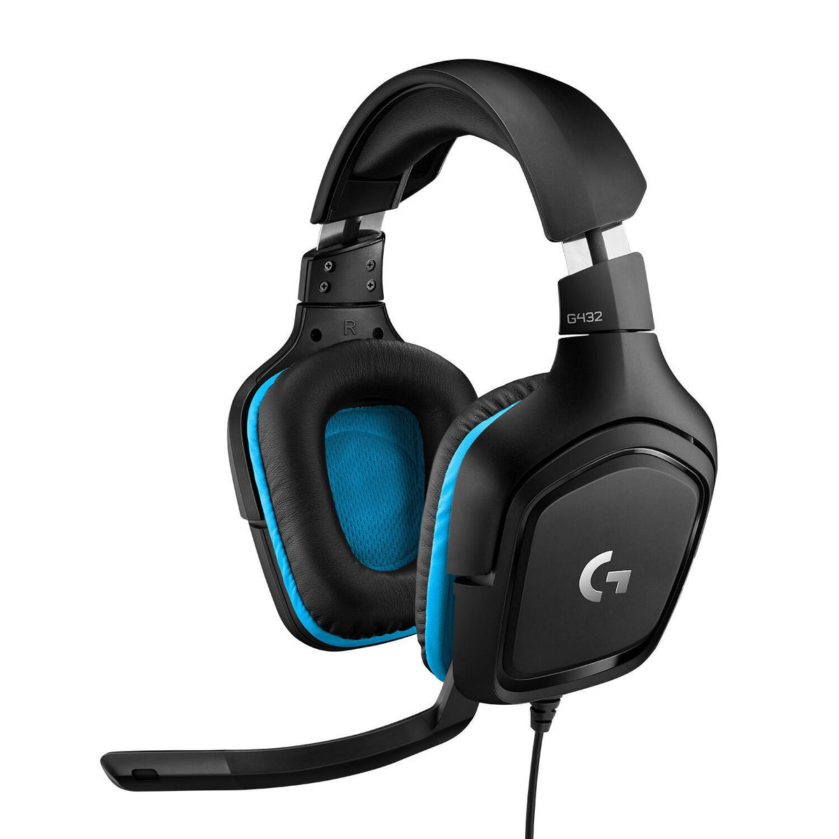Auscultadores Logitech G432 / 981-000770 preto, azul - imagem 5