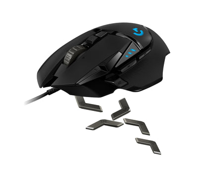 Rato Logitech G502 Hero High Performance / 910-005470 preto - imagem 7