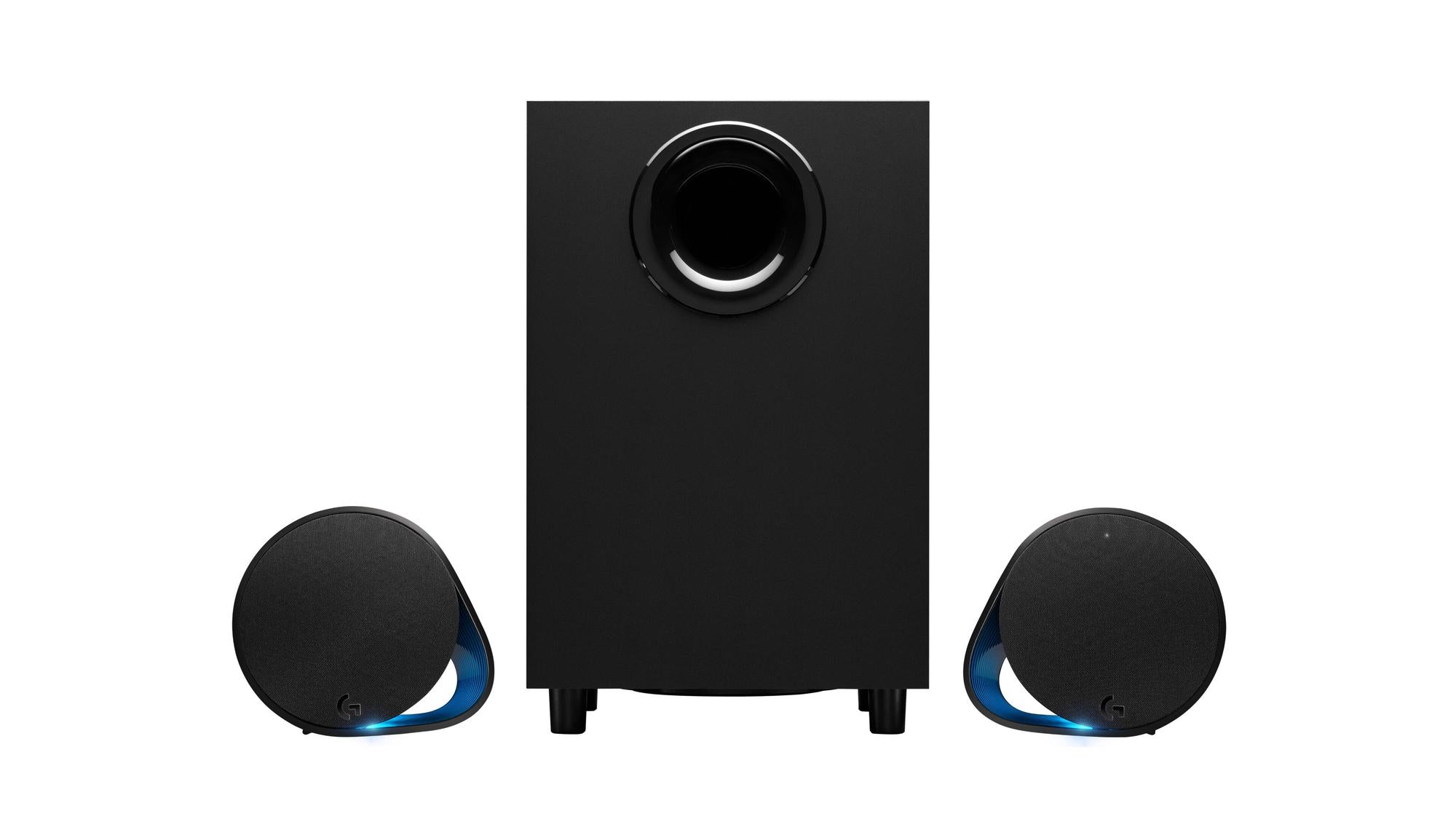 Coluna Logitech G560 Lightsync / 980-001301 preto