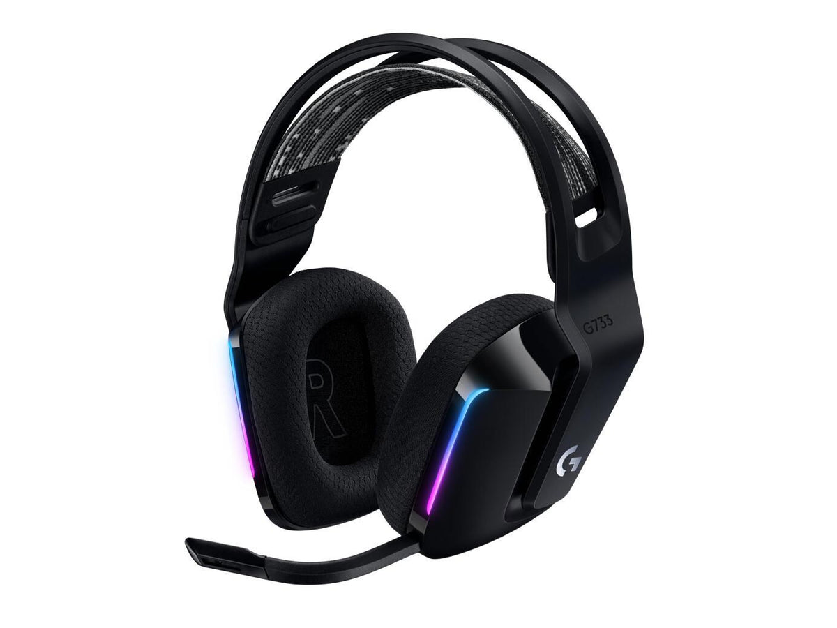Auscultadores Logitech G733 Lightspeed / 981-000864 preto