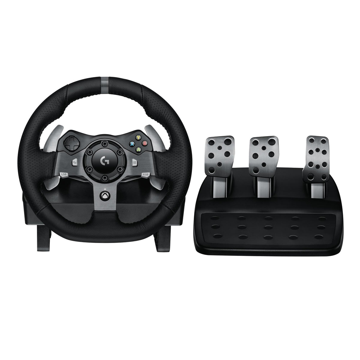 Comando de jogos Logitech G920 Driving Force / 941-000123 preto - imagem 2