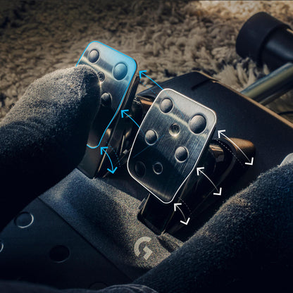 Volante de jogos Logitech G923 Wheel und Pedals PS/PC / 941-000149 preto - imagem 12