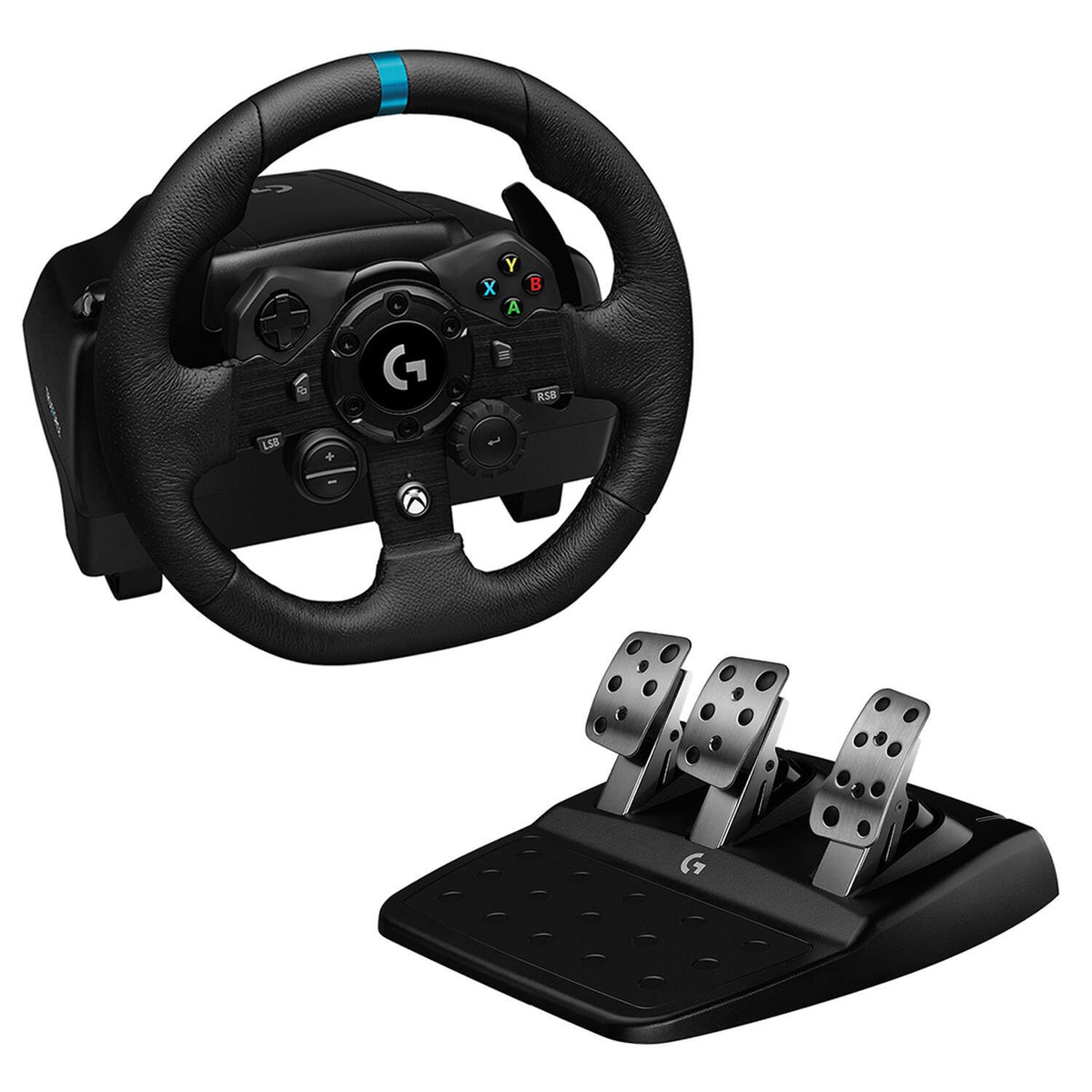 Volante de jogos Logitech G923 Wheel und Pedals XBox/PC / 941-000158 preto - imagem 2