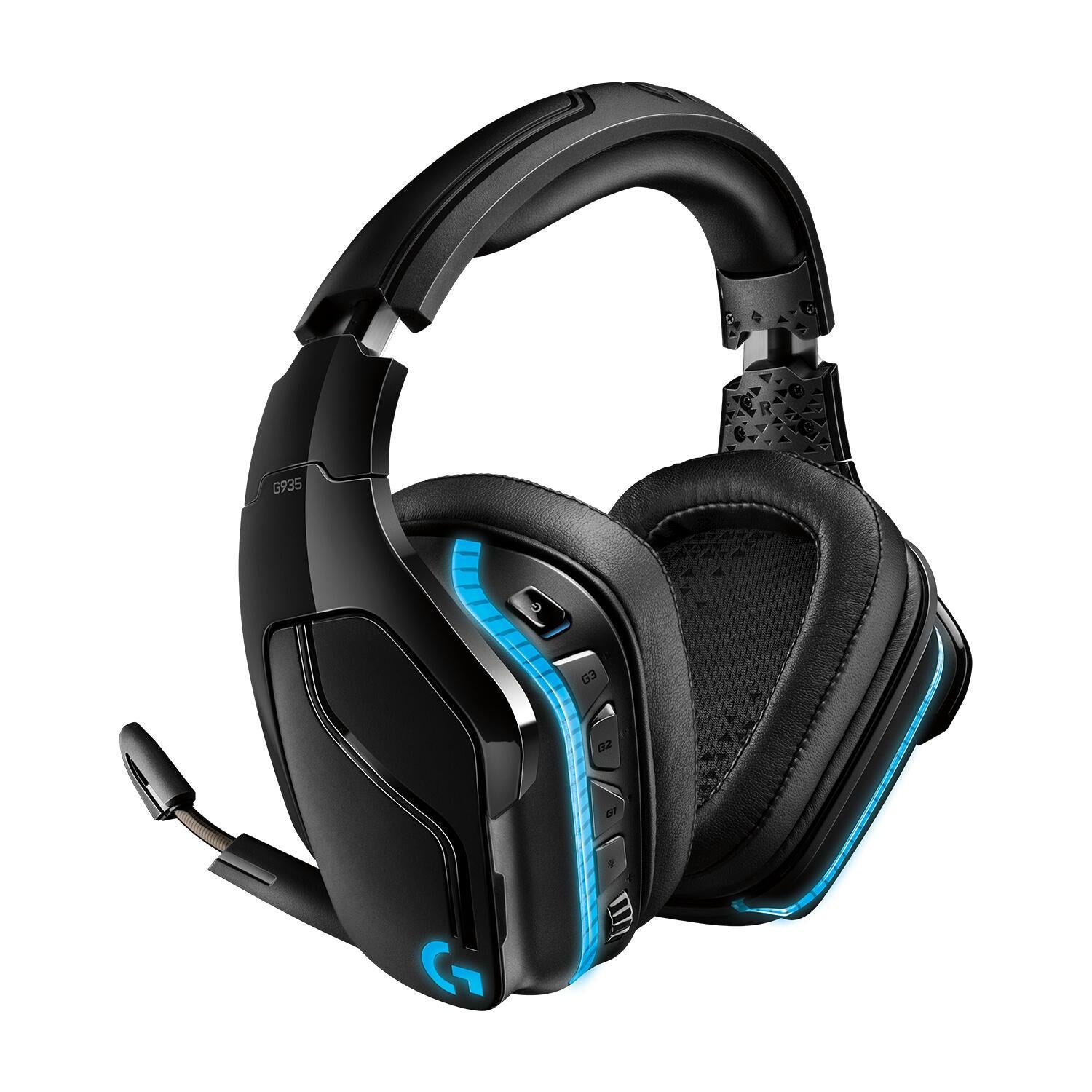 Auscultadores Logitech G935 / 981-000744 preto