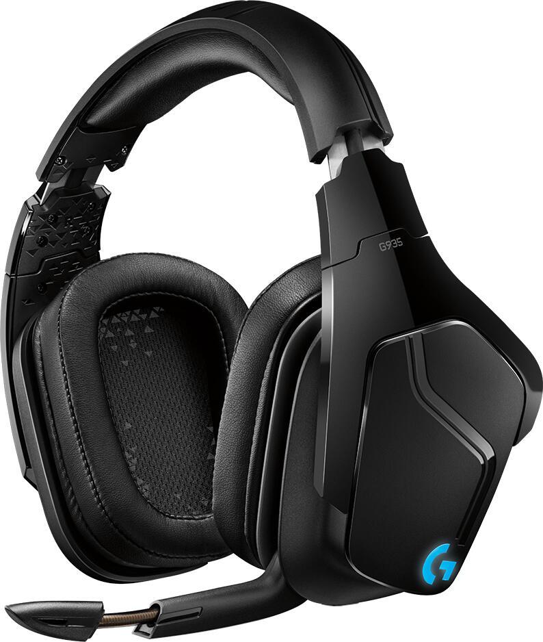 Auscultadores Logitech G935 / 981-000744 preto - imagem 11