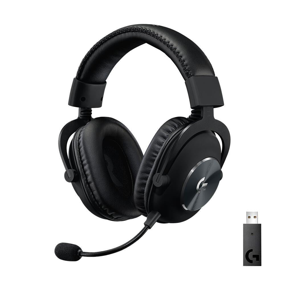 Auscultadores Logitech Pro X Lightspeed / 981-000907 preto