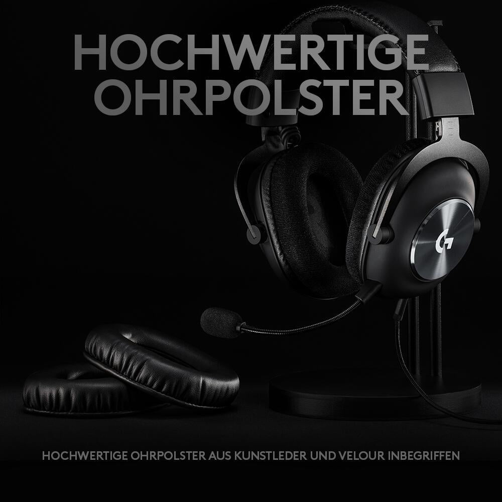 Auscultadores Logitech Pro X Lightspeed / 981-000907 preto - imagem 9