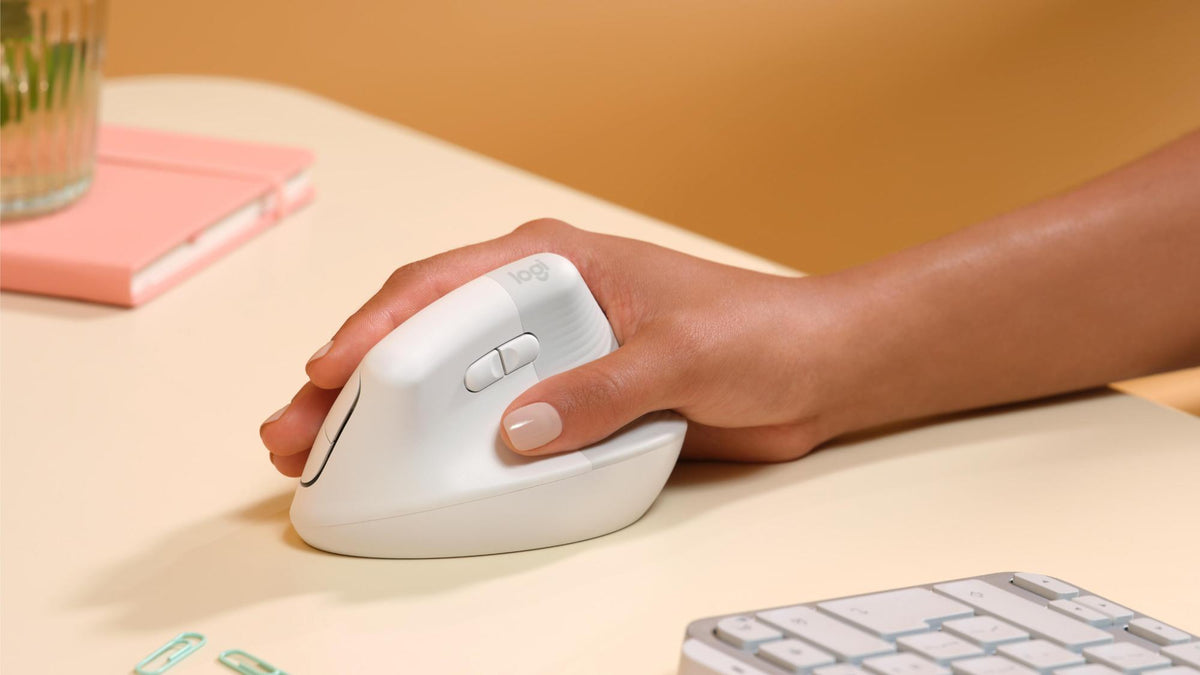Rato Logitech Lift Vertical / 910-006475 branco - imagem 24