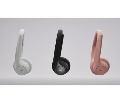 Suporte para auscultadores Logitech Zone 300 / 981-001417 branco Standard - imagem 7