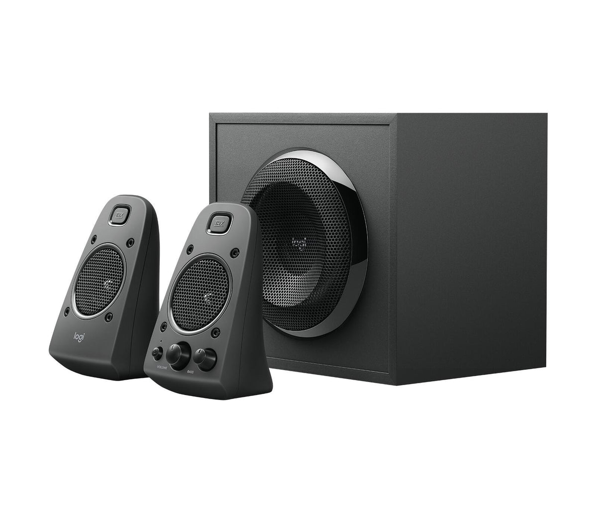 Coluna Logitech Z625 Powerful THX / 980-001256 preto - imagem 11