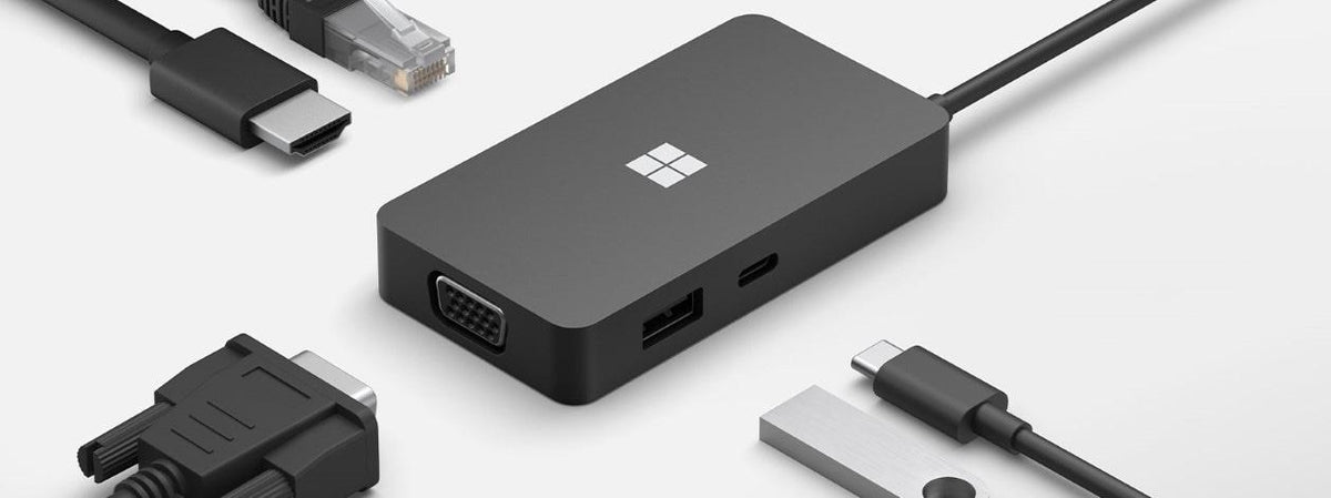 Docking Station Microsoft 1E400002 / 1E4-00002 preto - imagem 2