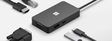 Docking Station Microsoft 1E400002 / 1E4-00002 preto - imagem 2
