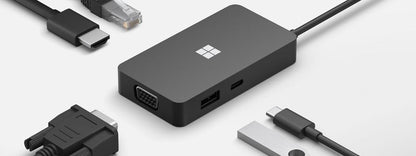 Docking Station Microsoft 1E400002 / 1E4-00002 preto - imagem 2