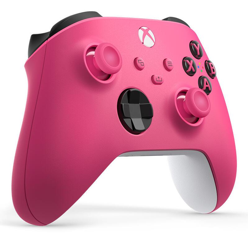 Comando de jogos Microsoft Xbox / EP2-29912 rosa, branco - imagem 3