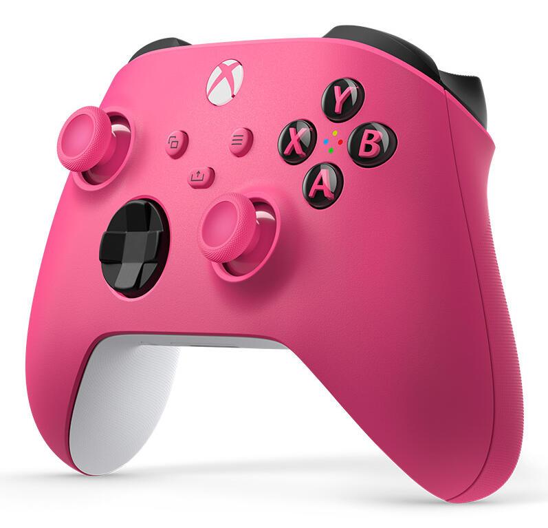 Comando de jogos Microsoft Xbox / EP2-29912 rosa, branco - imagem 4