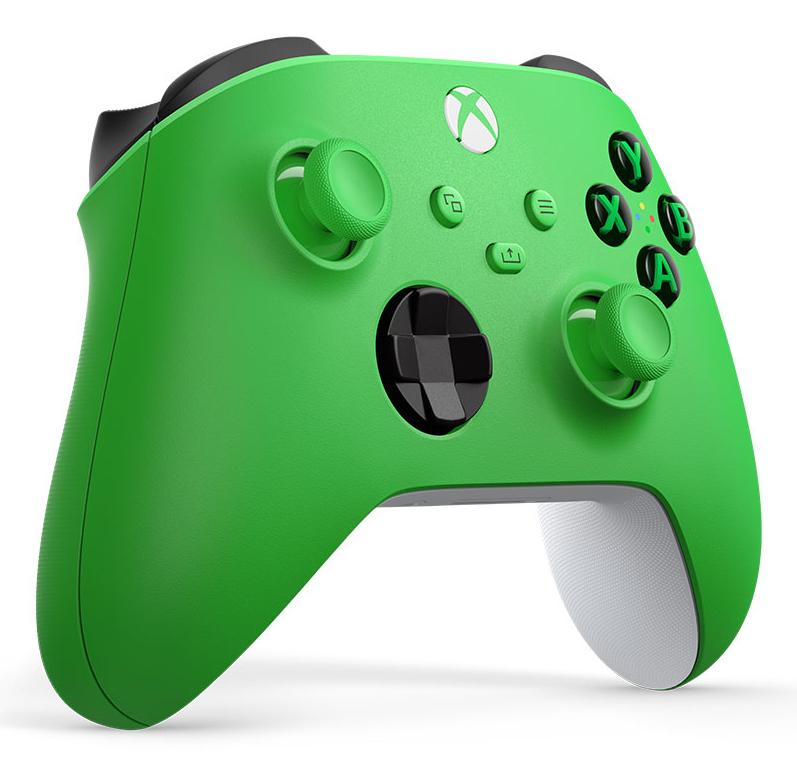 Comando de jogos Microsoft Xbox Sem fios Comando Velocity / EP2-29916 verde, branco - imagem 3