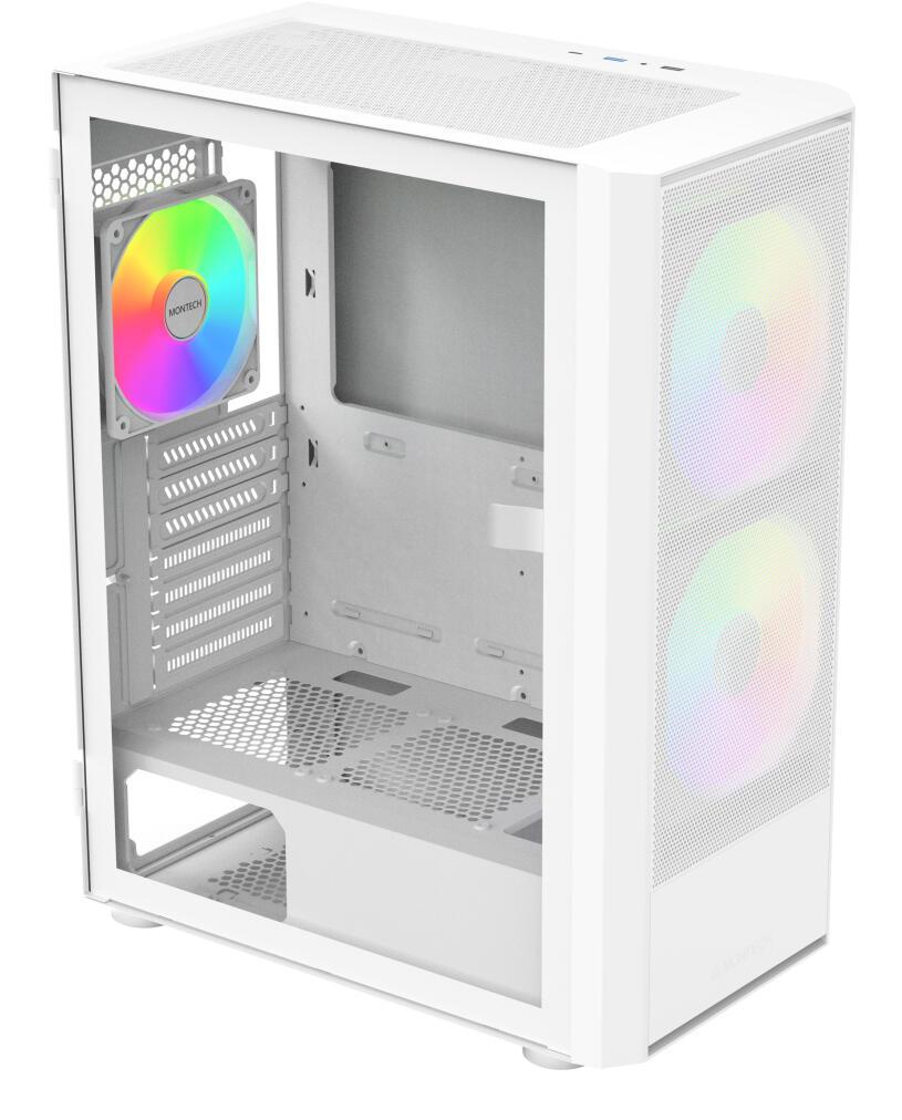 Caixa de Computador Montech X2 PLUS / X2 PLUS (W) branco - imagem 2