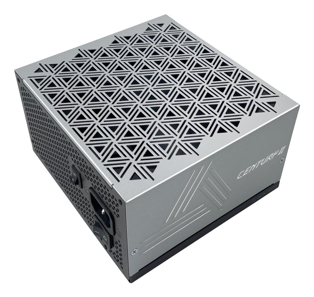 Fonte de Alimentação Montech CENTURY II 1050W / CENTURY II 1050W prateado