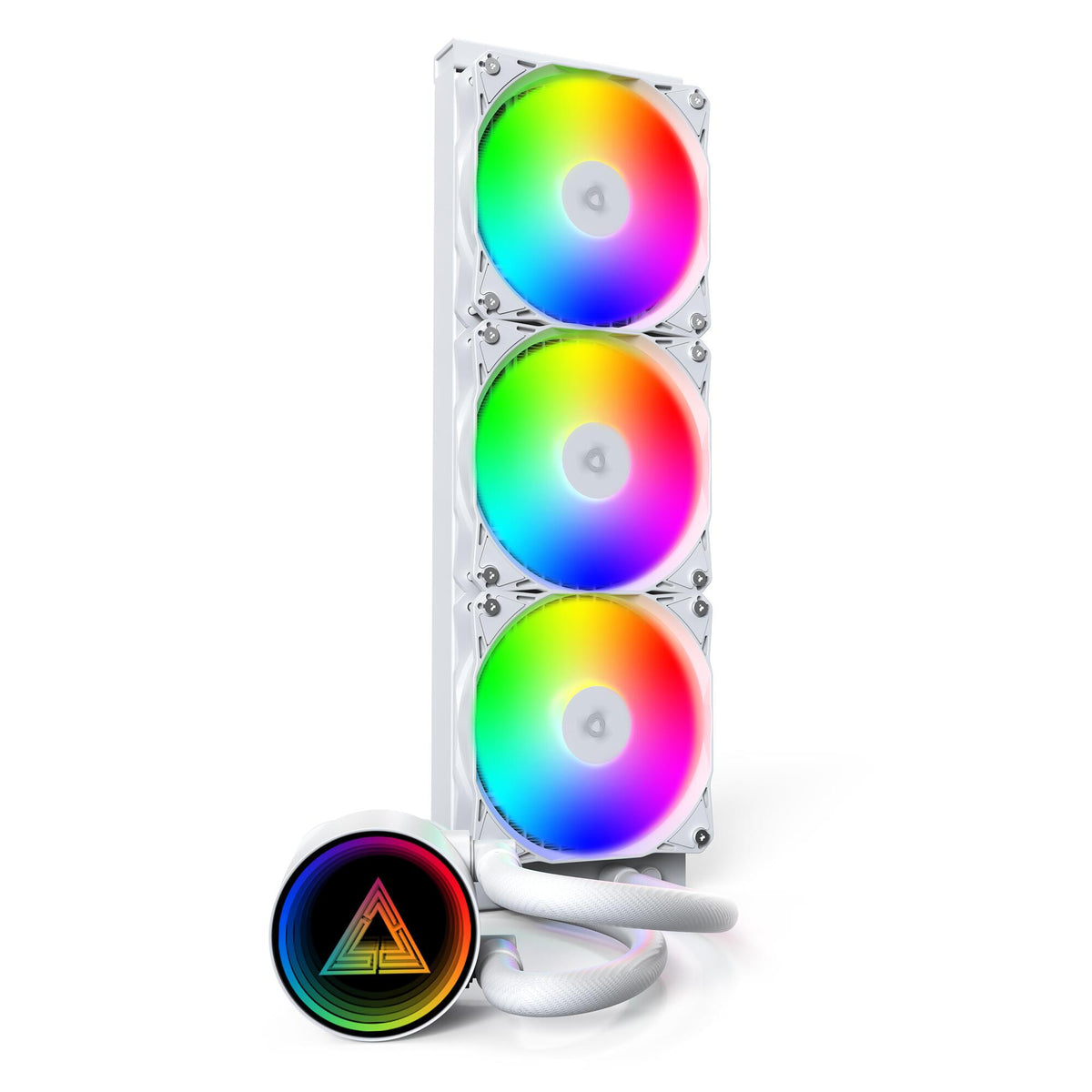 Refrigeração Líquida Montech LightFlow ARGB 360 / LIGHTFLOW ARGB 360 (W) branco XL