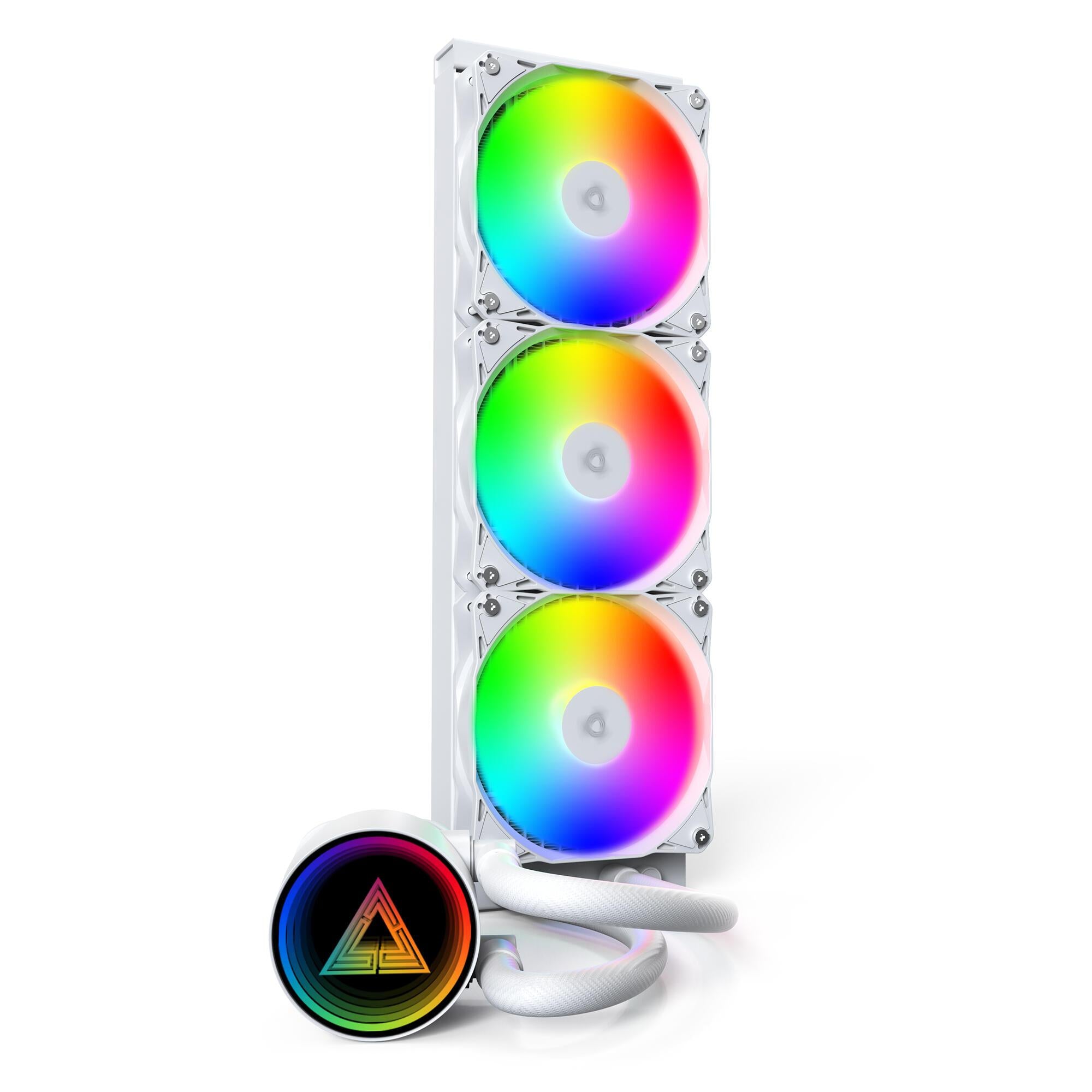 Refrigeração Líquida Montech LightFlow ARGB 360 / LIGHTFLOW ARGB 360 (W) branco XL