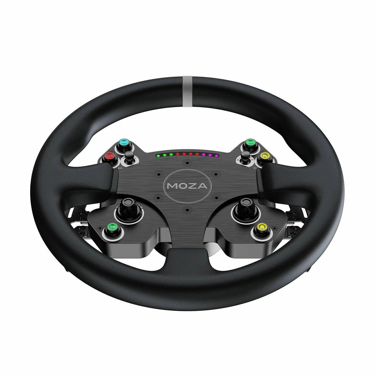 Volante de jogos Moza Racing CS V2P Dual Clutch Wheel / RS057 preto - imagem 7